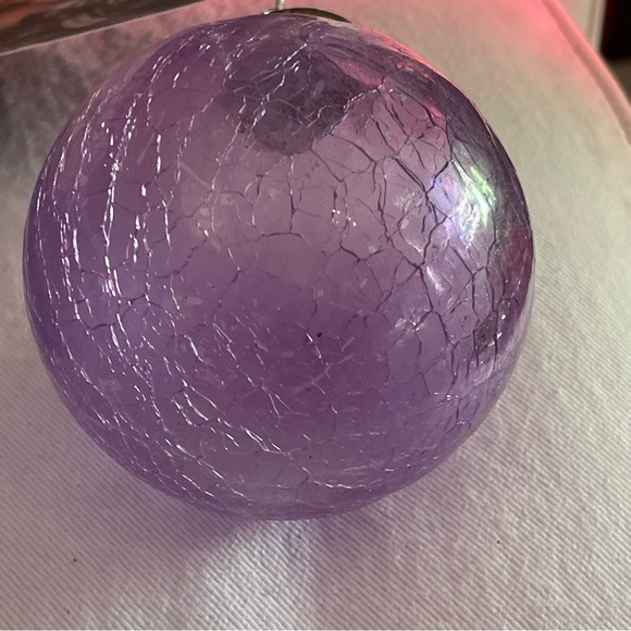 COPY - Vintage Crackled Glass Ornament - Picture 8 of 8